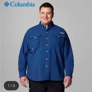 Columbia PFG Long Sleeve Shirt XXL PFG fishing shirt Omni Shade